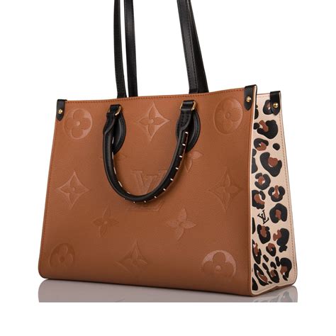 louis vuitton onthego mm wild at heart|Louis Vuitton Onthego MM Wild at Heart Caramel .